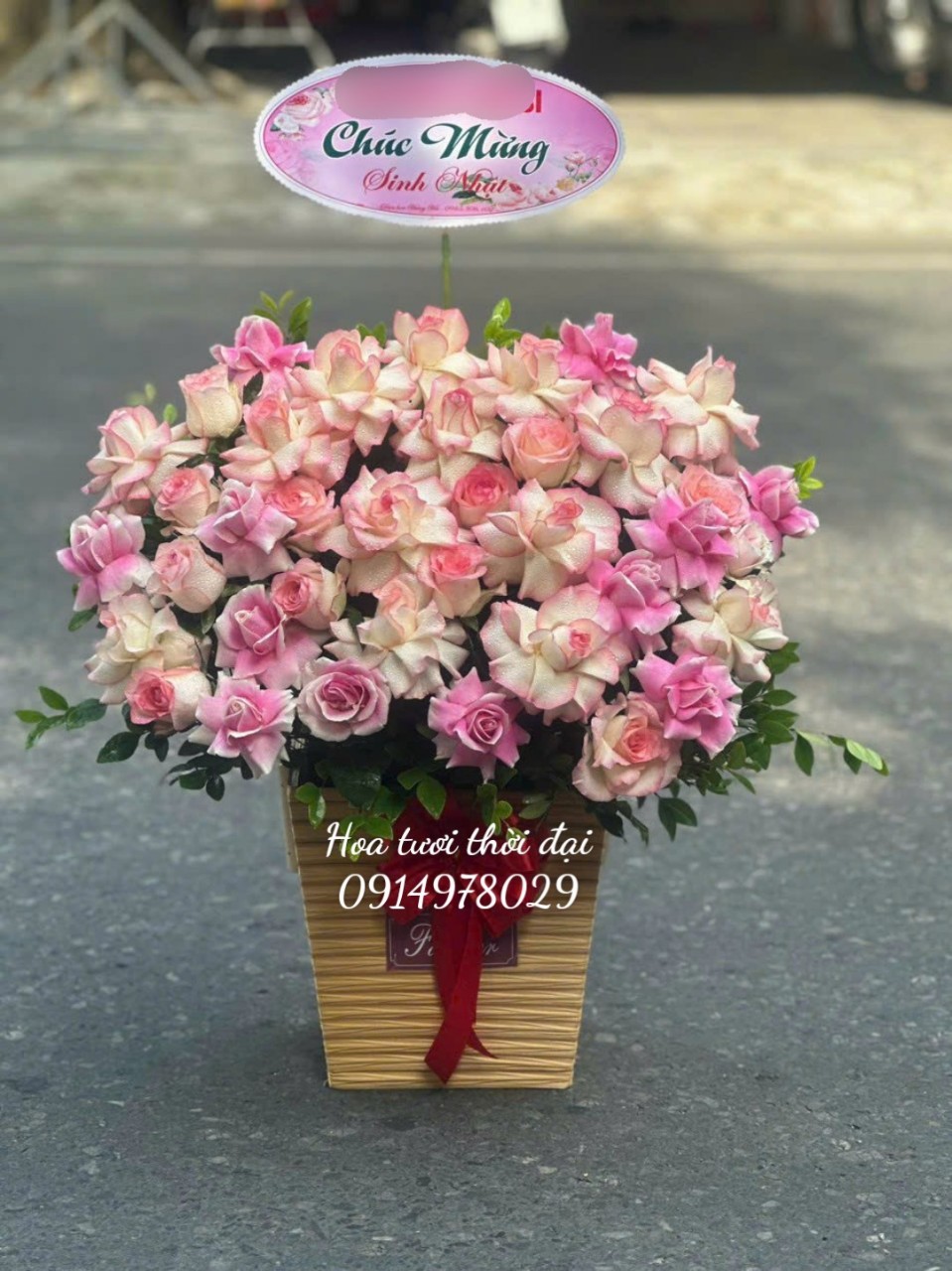 Mẫu bó hoa sinh nhật tại 	Phường Trần Phú	Quận Hoàng Mai	Hà Nội